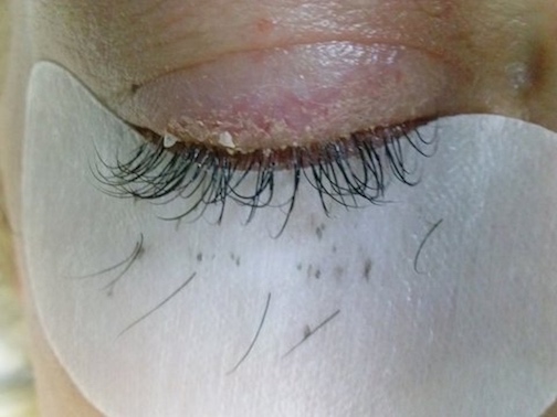 Eyelash Extensions Corrective work | Before and After 4